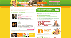 Desktop Screenshot of paillassonlecochon.com